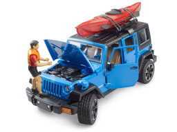 Bruder Jeep Wrangler Rubicon s kajakem 1:16